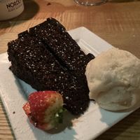 Vegan Chocolate Fudge Cake  at Qubana in Wakefield