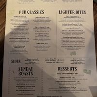 Menú  at Drawbridge in Bristol