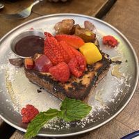 French toast  at Nonna's Brunch in Barcelona