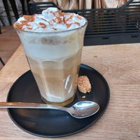 Veganer Pumpkin Spice Latte at Hannahs Kreativcafé & Conceptstore in Trier