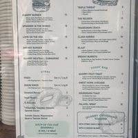 One vegan burger and vegan toast options at Quarry Bakehouse in Upper Ferntree Gully