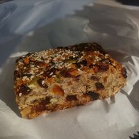 granola slice yummmm at Quarry Bakehouse in Upper Ferntree Gully
