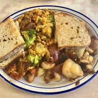 Tofu scramble!  at Blue Benn in Bennington