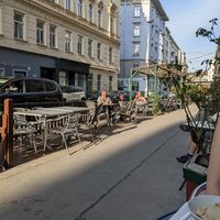 Outside seating at Tunnel Vienna Live in Vienna