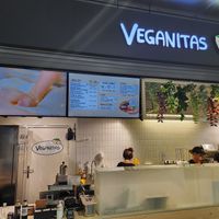 Bottom level of the train station at Veganitas in Luzern