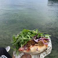 Pita by the lake was sublime  at Veganitas in Luzern