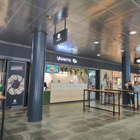 Outside at Veganitas in Luzern