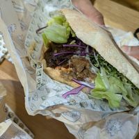 Boss Döner (really good) at Veganitas in Luzern