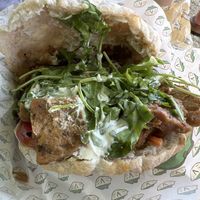 The Award Seitan sandwich  at Veganitas in Luzern