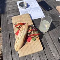 Sandwich  at Stadsbrouwerij De Pelgrim in Rotterdam