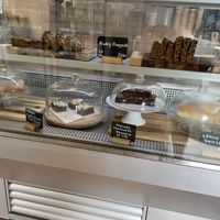 Vegan cake selection mmmmm  at Mrs Marcos Cafe in Barry