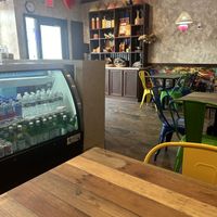 More seating and merchandise   at Kacha Thai Market in Royal Oak