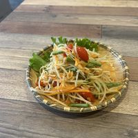 Papaya salad: Som Tum  at Kacha Thai Market in Royal Oak