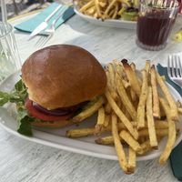 Vegan burger   at Brasa Fire & Cocktails in Funchal