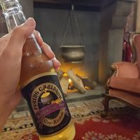 Butter beer (non-alcoholic) at Lumos Pub in Torre Del Greco