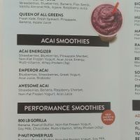 Menu 1 of 5 at Robeks - Southbank  in Sterling