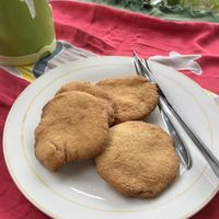 Coconut cookies   at Today's Cafe in Samosir