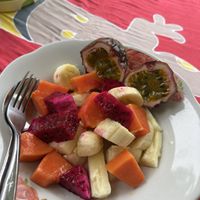 Fruit salad   at Today's Cafe in Samosir