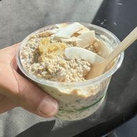 Pina Colada (chia pudding) $8  at Wonder Pies in Coburg North