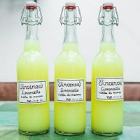 Their own limoncello at Vincenzo's - Centrum in The Hague