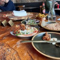 Hummus wort fried cauliflower is quite a great option 😋   at Cult of Pita in Porto