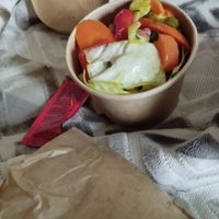 Pickled veg at Cult of Pita in Porto