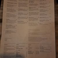 Menu at Cult of Pita in Porto