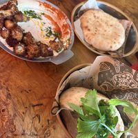 The Cult Classic Pita & Hummus Cauliflower  at Cult of Pita in Porto