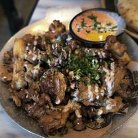 Coliflor con tahini at Cult of Pita in Porto