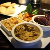 mezze plate!  at Radost Fina Kuhinjica in Belgrade