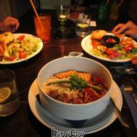 our main courses that night at Radost Fina Kuhinjica in Belgrade