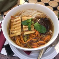 Vegan ramen at Radost Fina Kuhinjica in Belgrade