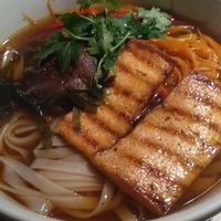 Vegan ramen at Radost Fina Kuhinjica in Belgrade