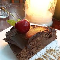 Chocolate brownie  at Radost Fina Kuhinjica in Belgrade