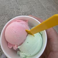 Kiwi and watermelon   at I Love Gelato in Mostar