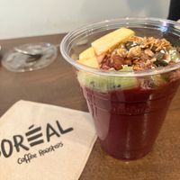 Açaí bowl at Boreal Coffee Shop - Mont Blanc in Geneva