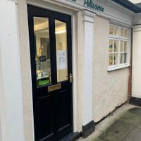 Entrance at Novel Patisserie in Stafford