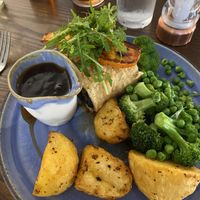 Mushroom wellington   at Trinity Arms in Jersey