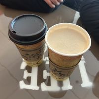 Lattes  at The Red Line Cafe in Salem