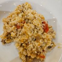 Risotto at Hotel Jezero in Plitvicka Jezera