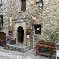 Outside  at Restaurante Mora Nuei in Ainsa
