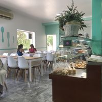The cafe at Sabores do Campo in Beja