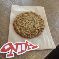 Coconut oat cookie  at Onda Origins in Seattle