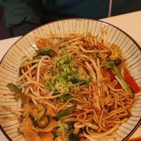 Stir fry noodles at Matsuba in Richmond