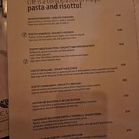 Menu IV at Restaurant Elia Beach in Mykonos