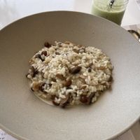 Corrected risotto  at Restaurant Elia Beach in Mykonos
