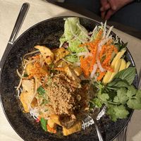 Vegan bowl  at HB Restaurant in Kaufbeuren