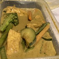 Malaysian curry with tofuu  at Chamber Thirty Six in Liverpool