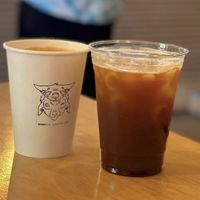 Hot or iced   at Heretic Coffee Co in Portland