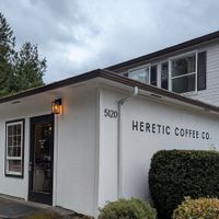 exterior at Heretic Coffee Co in Portland